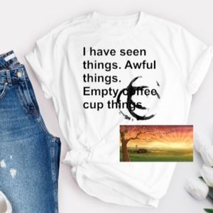 New Coffee Themed Graphic Tee